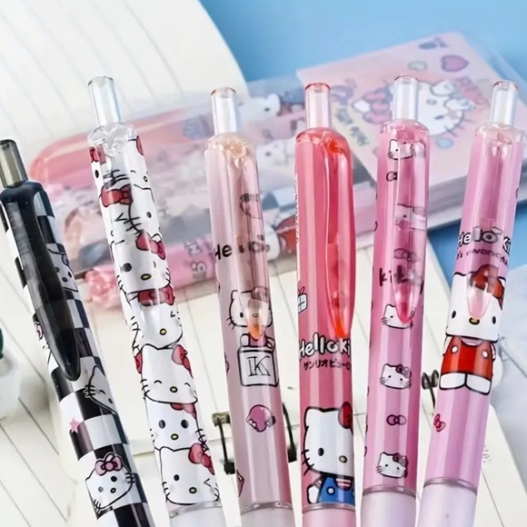 Sanrio Other - 6-Pack Hello Kitty Licensed Gel Pens